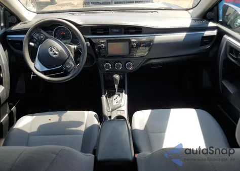 2016 Toyota Corolla L из США, поврежденный, VIN 2T1BURHE9GC592953